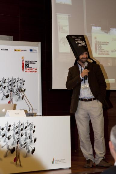 Juan Prego en la sesi�n "Innovaci�n Creativa"
