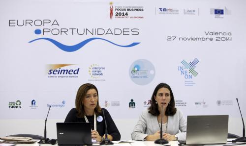 Taller Pioneers Climate KIC. Marta Esteve y Celsa Monrs