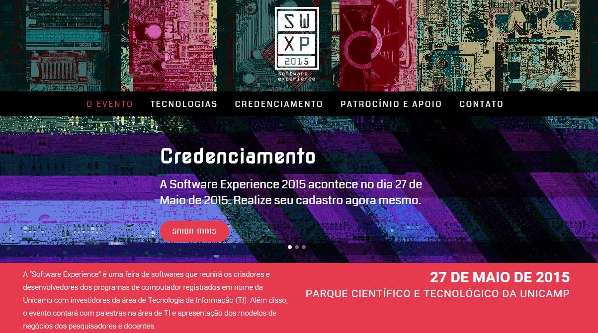 Software Experience: la feria tecnolgica de Inova UNICAMP, Brasil