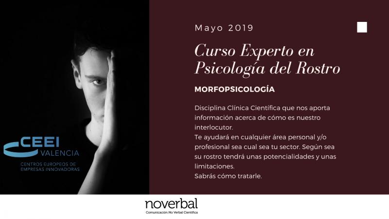 Curso Morfopsicologa Valencia mayo y junio 2019