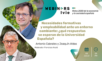 Necesidades formativas y empleabilidad ante un entorno cambiante: ¿Qué respuestas se esperan de la Universidad Española?