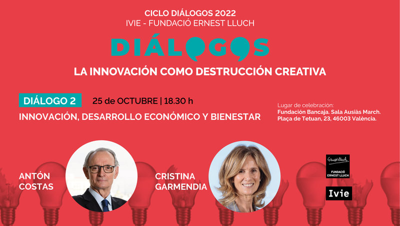 DIÁLOGO 2: Innovación, desarrollo económico y bienestar. Antón Costas y Cristina Garmendia