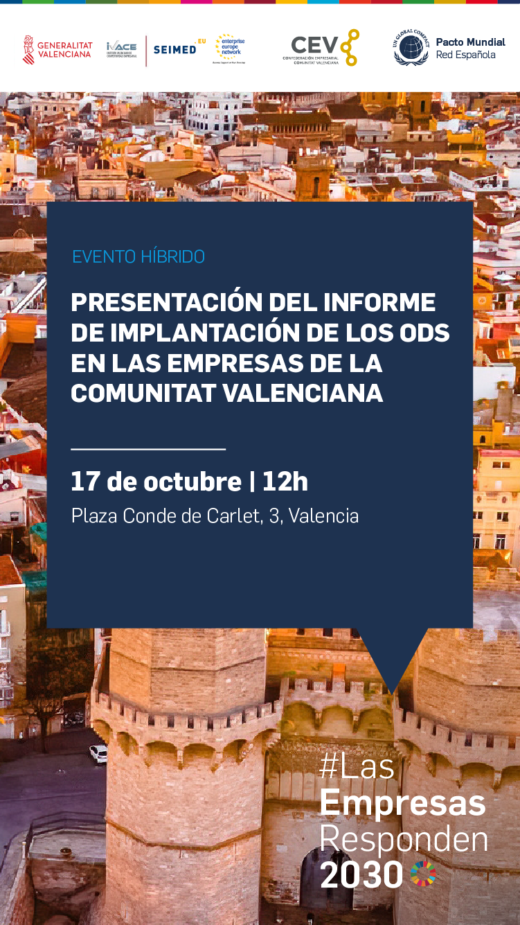 Presentación del informe de Implantación de los ODS en las empresas de la Comunitat Valenciana