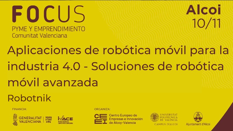 Aplicaciones de robótica móvil para la industria 4.0 - Robotnik - FOCUS Robótica y digitalización