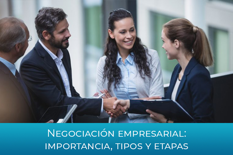 Negociacin empresarial: importancia, tipos y etapas