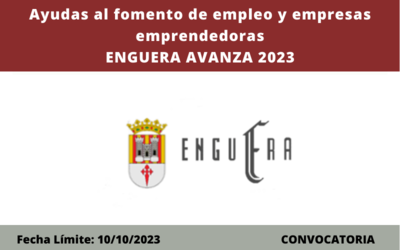 Ayudas Enguera Avanza 2023