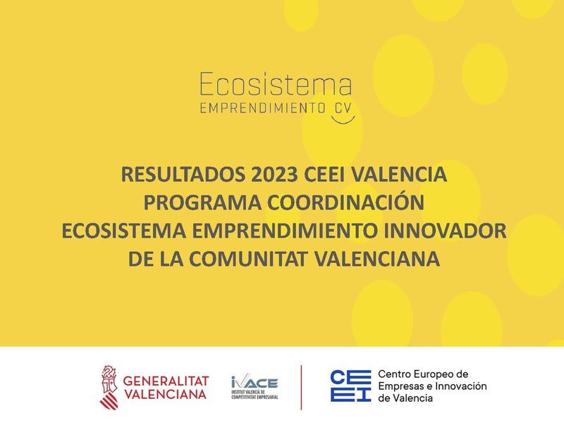 Resumen plan de actividad CEEI Valencia 2023