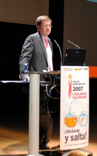 Luis Huete, profesor consultor y conferenciante en el DPECV 2007