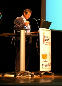 Joan Roure en plenario del DPECV 2007