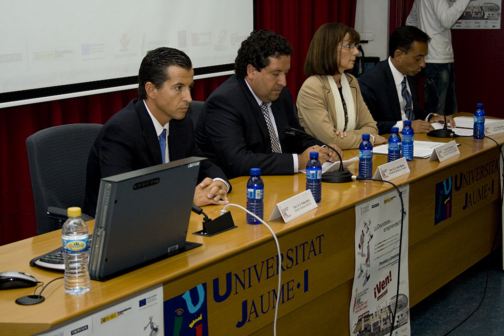 DPE Castell�n 2011: Acto institucional: D. Diego Basco, presidente CEEI Castell�n