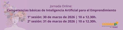 Jornada online: Compet�ncies b�siques d�Intel�lig�ncia Artificial per a l�emprenedoria