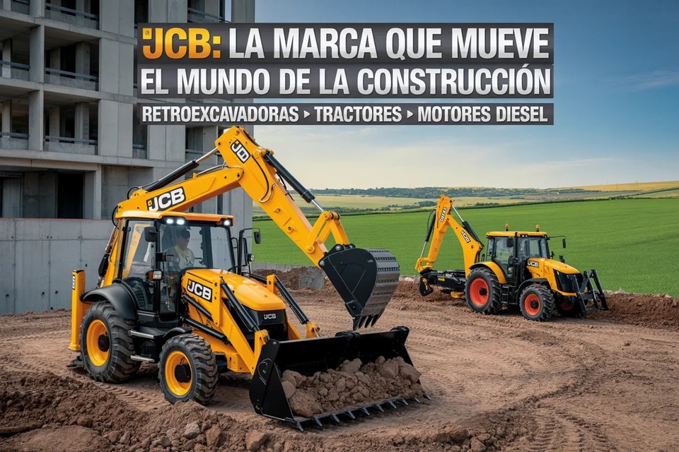 Maquinaria JCB en España
