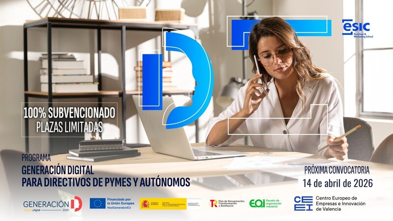 Programa Generación digital pymes para equipos directivos - Inicio 14 de abril