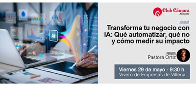 Transforma tu negocio con IA: Qu� automatizar, qu� no y c�mo medir su impacto