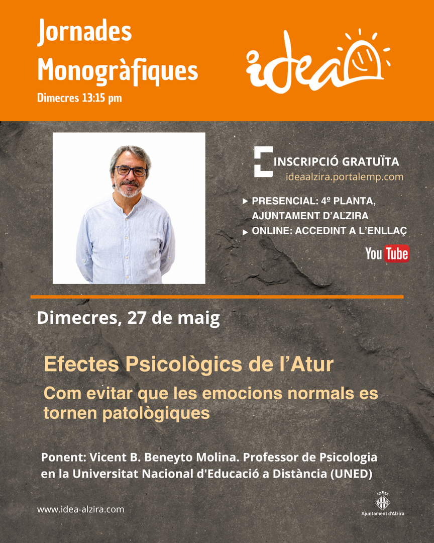 Monogr�fico IDEA Alzira- �Efectes psico�gics de l' atur"