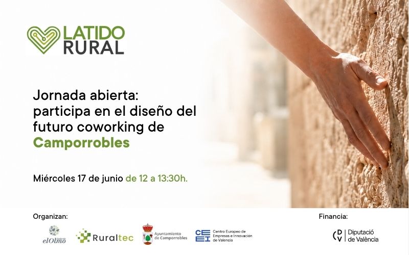 Jornada abierta: participa en el diseño del futuro coworking de Camporrobles