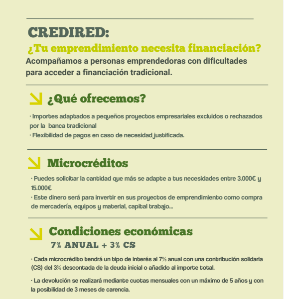 CrediRed | Microcréditos al emprendimiento