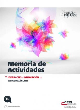 Portada Memoria Actividades CEEI Castelln 2011