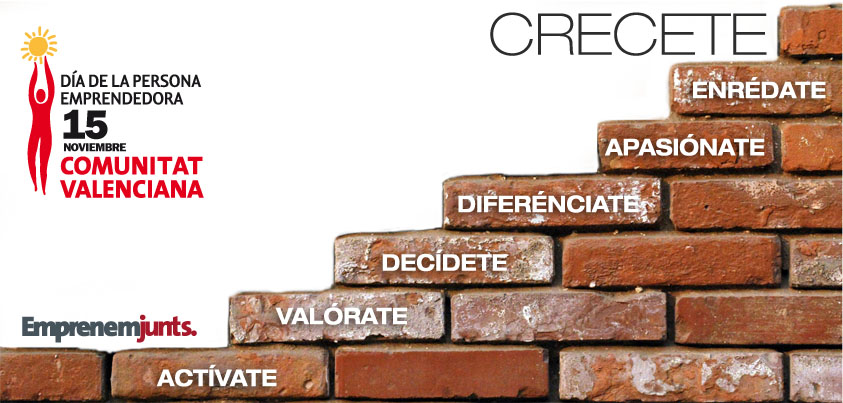 Lema-mensaje Crecete. Imagen #DPECV2012