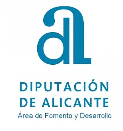 Diputacion Fomento y Desarrollo Logo. Alicante