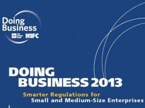 Doing Business 2013 report