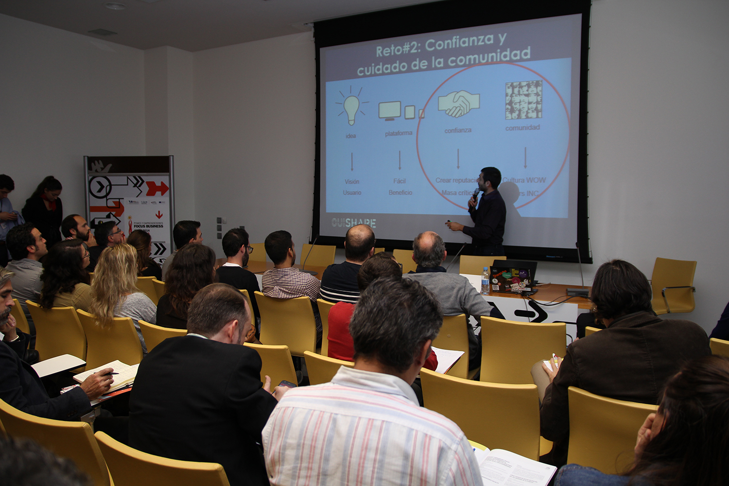 Centro de Eventos. Economía Colaborativa. #DPECV2014