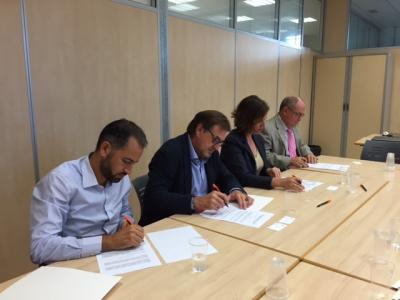 Firma acuerdo de colaboracion Institutos Tecnolgicos y FREMAP