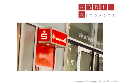 Disputa del color rojo del Banco Santander