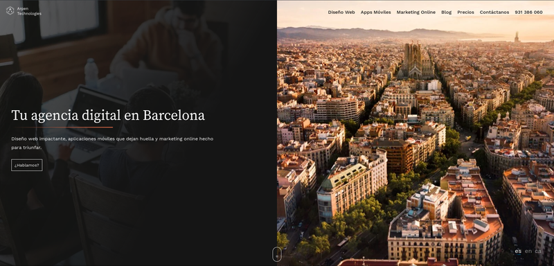 diseño web barcelona