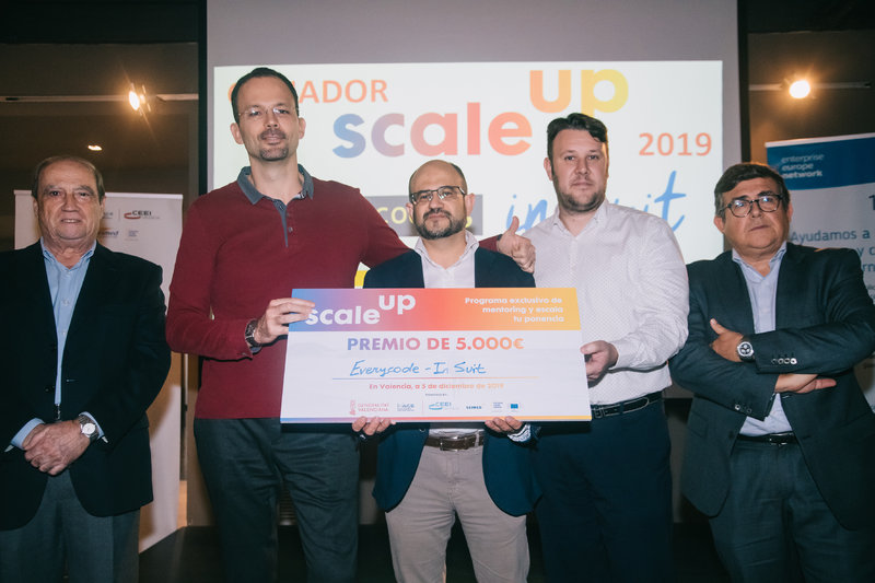 Everycode-InSuit, ganadora del programa europeo Scale UP 2019