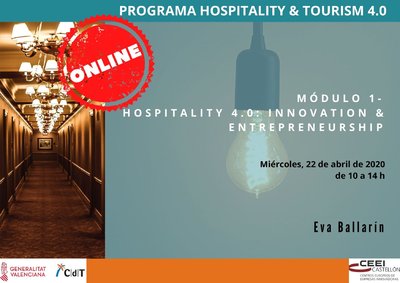 Programa 1 sesin CdT- Hospitality 4.0: Innovation & Entrepreneurship