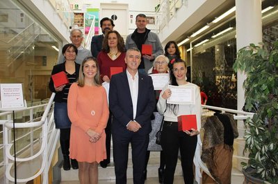 Mara Vicente recibe en 2019 Premi Dona Artesana