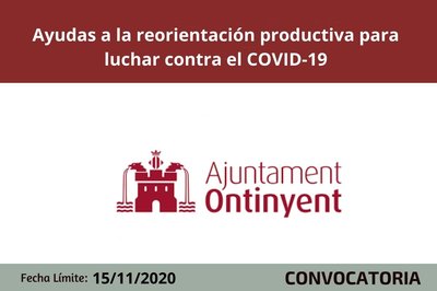 Ayudas Ontinyent producci�n covid19