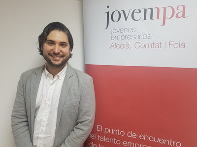 Javier Expósito, presidente de  Jovempa
