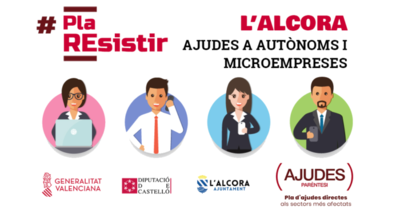 Convocatoria Ayudas Parntesis "Plan Resistir" en L'Alcora