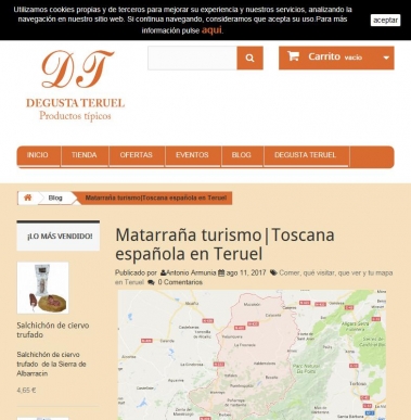 Un lugar único para visitar, la toscana española esta en Teruel